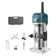 thumbnail image 3 of Almencla Wood Router Tool Set Electric Trimmer Professional Simple to Use Compact Engraving Hand Machine 6 Variable Speed for Bookcase, 3 of 8