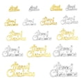 thumbnail image 2 of 1/10 piezas de decoración navideña de plástico con colgante de Feliz Navidad, colgante con letras en inglés, adornos para árbol de Navidad, decoración de Año Nuevo, 2 of 5
