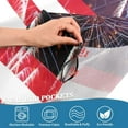 thumbnail image 4 of Independence Day United States of America USA Flag with Fireworks Valances for Windows, Kitchen Curtains Valances Window Treatment Rod Pocket Valances for Kitchen Living Room Bedroom Bathroom Laundry, 4 of 6