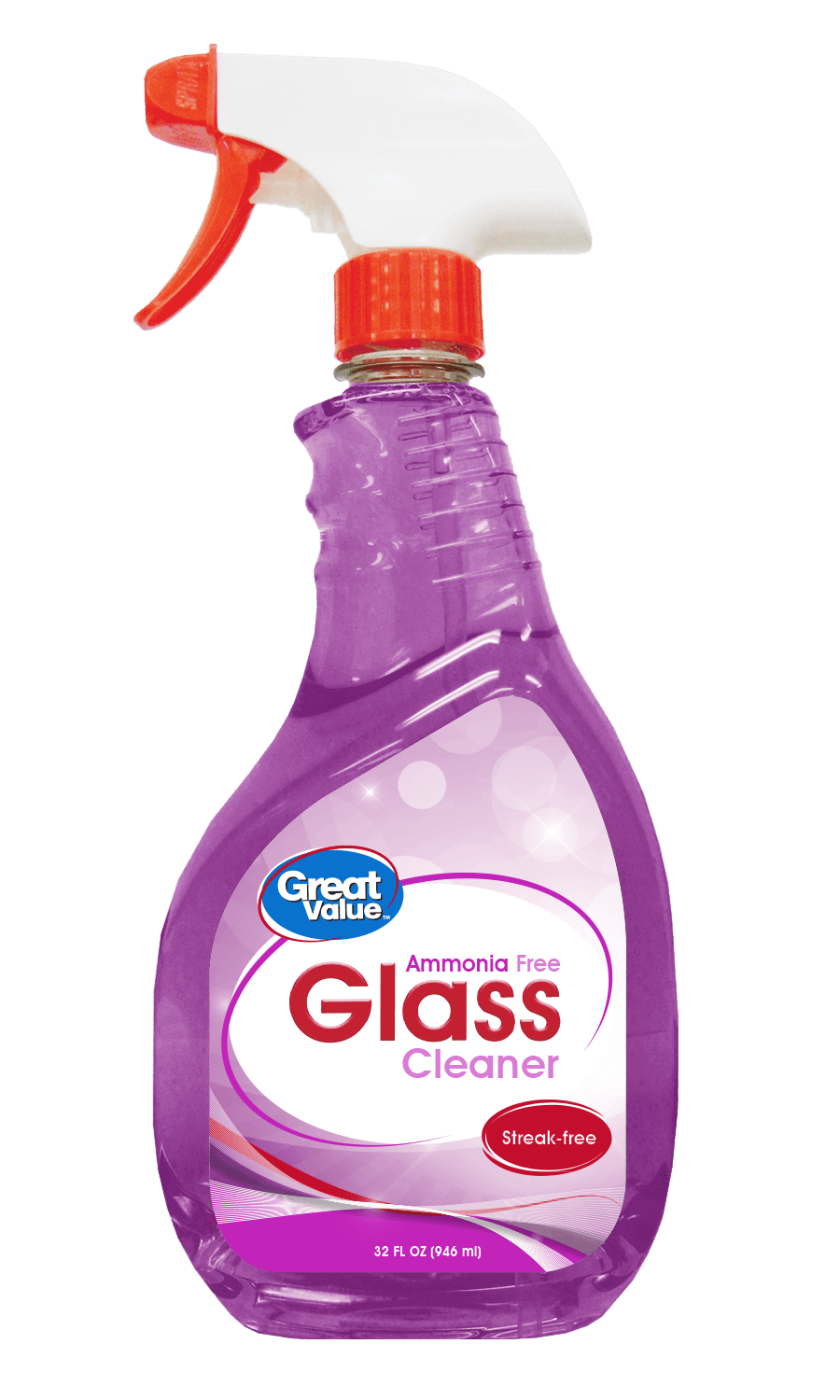 Great Value Glass Cleaner Ammonia Free
