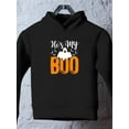 thumbnail image 3 of He's My Boo Cute Halloween Hoodie Toddler -Image by Shutterstock,  2 Toddler, 3 of 4