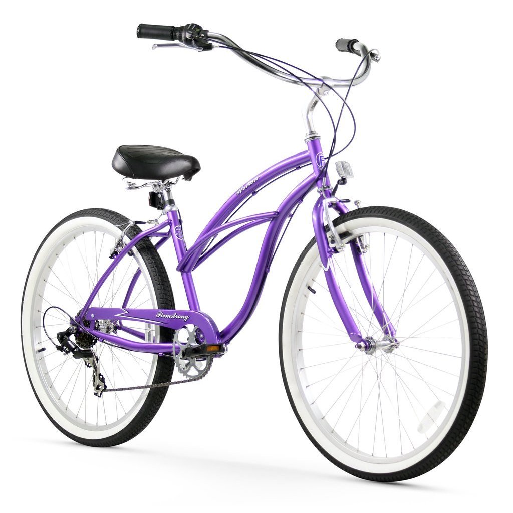 Firmstrong Urban Lady, 26", Women's, Seven Speed, Purple