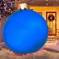 thumbnail image 5 of Chmadoxn Christmas Inflatable Balls Yard Decorations, 24 Inch Giant PVC Inflatable Christmas Decorated Ball Ornaments, Outdoor Large Xmas Blow Ball Decorations for Outside Holiday Yard Decorations, 5 of 5