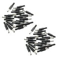 thumbnail image 1 of 40 Pcs Black 2.5mm X 5.5mm Dc Power Male Plug Jack Adapter, 1 of 5