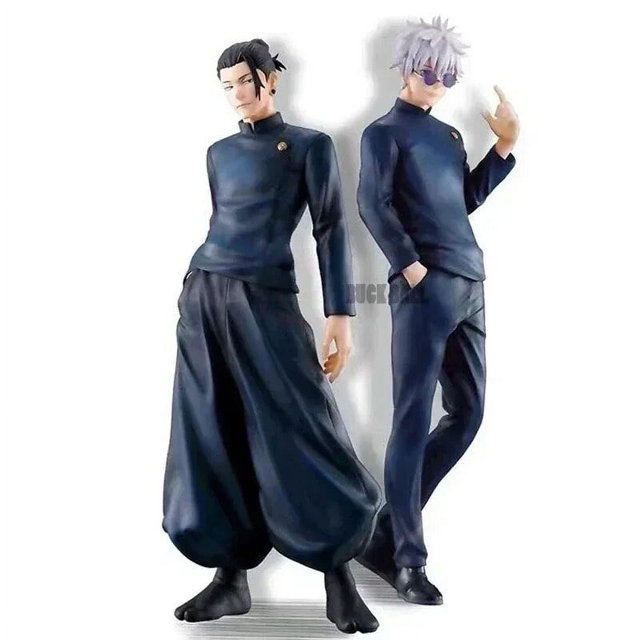 Figuras de Jujutsu Kaisen de 20cm, Satoru Gojo Geto Suguru, figura de Anime, estatua de preventa de Pvc, colección de juguetes, modelo de muñeca, regalo de Festival para niños