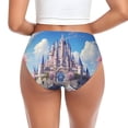 thumbnail image 3 of Womens Underwear Majestic Fantasy Castle Cuteness No Show Seamless Underwear for Women, Soft Stretch Women's Panties, Hipster Ladies Panties Bikini Underwear Briefs, 3 of 6