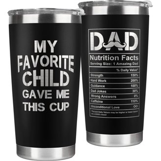 Onebttl 20oz Stainless Steel Travel Mug - 'Proud Bonus Dad' Gift From Daughter Or Son