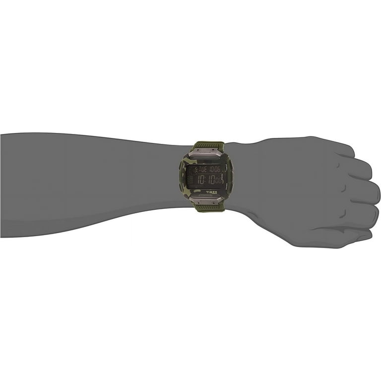TIMEX　COMMANDSHOCK　美品！ Timex Command Shock 54mm Resin Strap Wristwatch: An