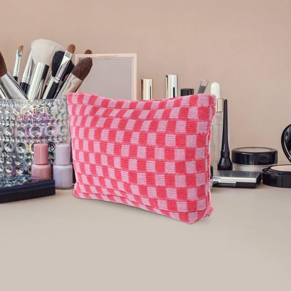LOLIPPYY Portable Makeup Bag for Women Cosmetics Organizer Travel Pouch Back to Set