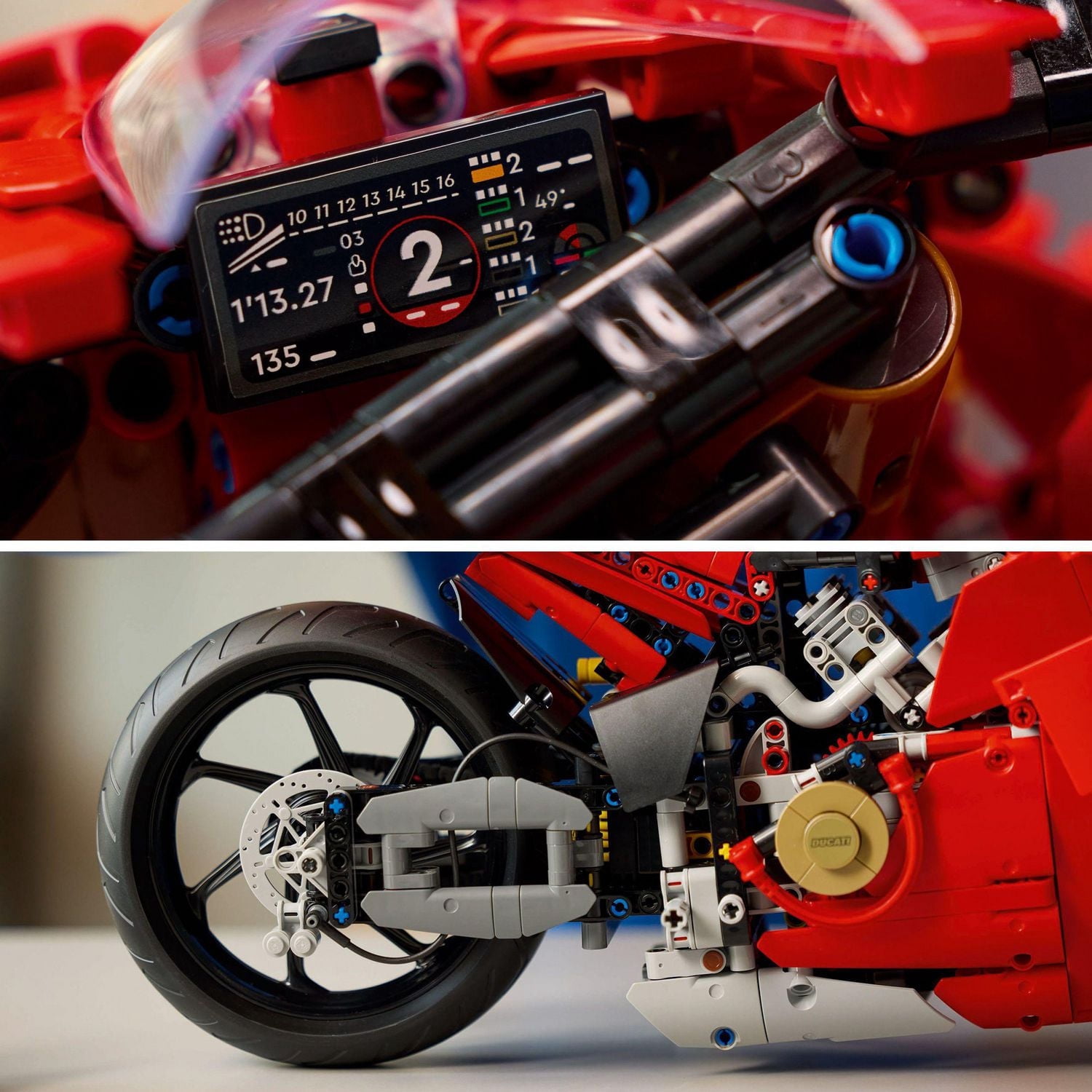 LEGO Technic Ducati Panigale V4 S Motorcycle Toy - Building Set for Adults, Men & Women, Ages 18+ - Gift for Ducati & Motorcycle Fans - 42202