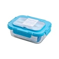 thumbnail image 3 of Contenedor Hermético Popit! Glass P4458DFS-8 Rectangular Con Cubiertos 1.04 L, 3 of 4