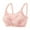 Watermelon Red Everyday Bra for Women, variant on ATOYSOY Women's Everyday Bra Wireless Floral Lace Breathable Push Up Underwear Support Full Coverage Bra Smoothing Comfort Bra Beige L