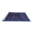 thumbnail image 2 of Ahgly Company Machine Washable Indoor Rectangle Persian Blue Traditional Area Rugs, 5' x 8', 2 of 4