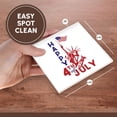 thumbnail image 7 of 3drose, America Patriotic 4th July Statue of Liberty Flag Art, Set of 4 Ceramic Tile Coasters, 7 of 7