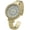 Gold, variant on Blekon Collections Women's 34mm Case Rhinestone Dial Metal Cuff Bangle Watch