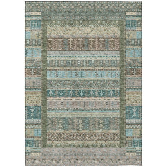 Dalyn Rugs Machine Washable Indoor/Outdoor Chantille ACN2160 Aloe 2'6" x 3'10" Rug