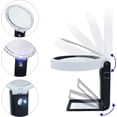thumbnail image 2 of Crystal Clear Magnifier, Enhanced Focus Illuminated Magnifying Glass with Light for Detailed Work, Hands-Free or Handheld Design for Sewing, Diamond Painting, 2 of 5