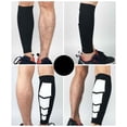 thumbnail image 2 of Greeniant A0NIJIE, 1 pieza, mangas de compresión elásticas para pantorrilla, calcetines largos de soporte para piernas para deportes, gimnasio, ciclismo Type11 NO11 Greeniant HW2799-03, 2 of 6