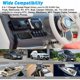 thumbnail image 5 of Toma de encendedor de cigarrillos, puerto USB doble de 4,2 A, toma de CC de 12 V, interruptor y voltímetro con pantalla LED, cargador de coche a prueba de agua, toma de corriente para, 5 of 5