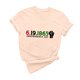 thumbnail image 1 of Blusas de Manga Corta para las Mujeres Sólido Casual Elástico Cómodo Cuello Redondo, Blusas para las Mujeres Casual, 1 of 4