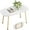 White-htp, variant on Foldable Coffee Table White Small Coffee Tables for Living Room Portable Simple Modern Rectangular Center Table for Small Spaces, No Assembly, 31.5 * 15.7 * 17.7IN, White