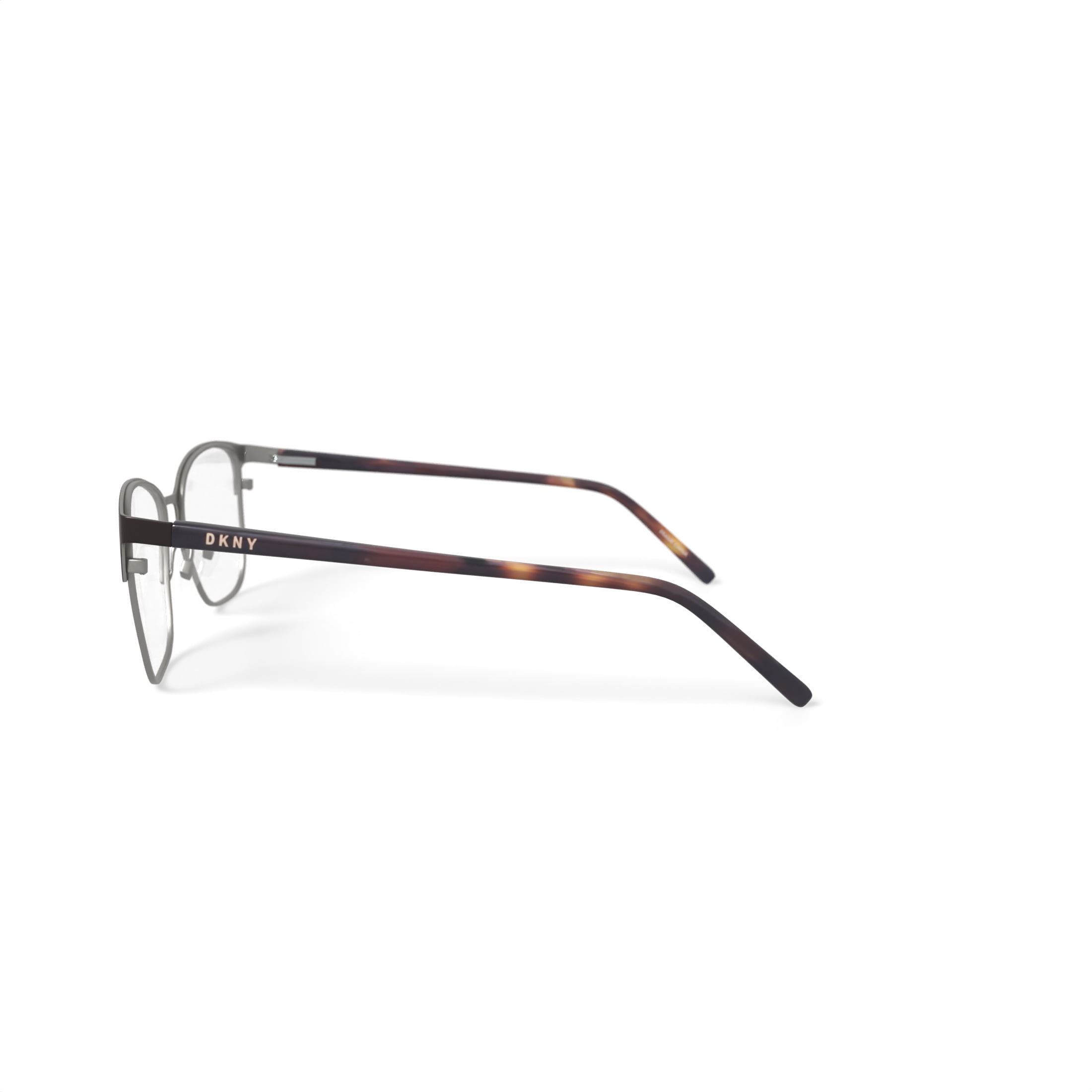 DKNY Women's DK3002 Prescription Eyeglasses with Case, Brown