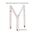 thumbnail image 3 of SAYFUT Suspenders 1" Wide Adjustable Braces Elastic Shoulder Strap Work Suspenders with Clips Y-back Style Mens Suspenders Wide Adjustable Elastic Braces, 3 of 5