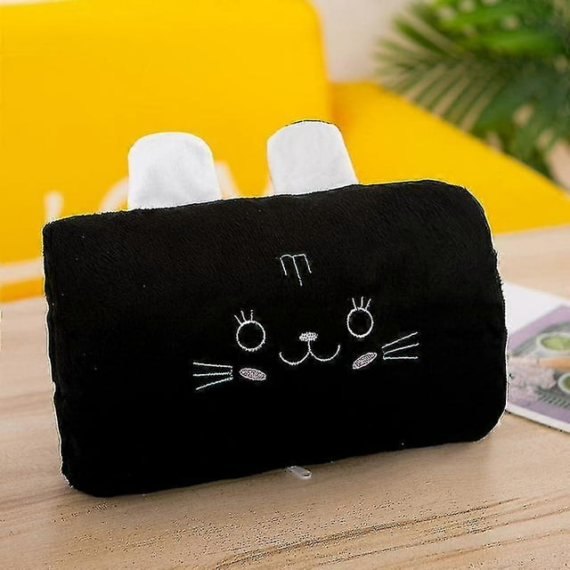 Hugging Pillow Soft Hand Warmer Cartoon Stuffed Plush Doll Back Cushion Ornament For