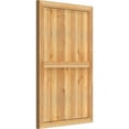thumbnail image 6 of 26 7/8"W X 42"H Timbercraft Five 5 3/8" Boards Framed Board-N-Batten Shutters, Rough Sawn Western Red Cedar (Per Pair), 6 of 13