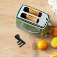 thumbnail image 2 of KAKOWELY bakery supply Stainless Steel Bread Maker Paddle Non-Stick Bread Maker Machine Mixing Paddle Replacement Portable Making Tool Kitchen Appliance Parts Black, 2 of 5