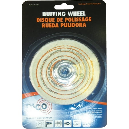 

Dico Prod. Corp. Spiral Sewed Buffing Wheel 1/4
