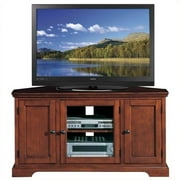 Leick Furniture Westwood 46" Corner TV Stand with Storage in Cherry