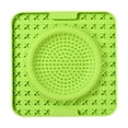 thumbnail image 2 of Almohadilla de silicona para perros, alfombrilla de alimentación para gatos, dispensador de alimentos, cuenco de alimentación ligero, Verde Sunnimix Almohadilla para lamer, 2 of 8