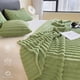 thumbnail image 5 of Flannel Fleece Blanket Striped Blanket for Adults and Kids, Super Soft Warm Cozy Lightweight Home Decor for All-Season 100*150cm, 5 of 5