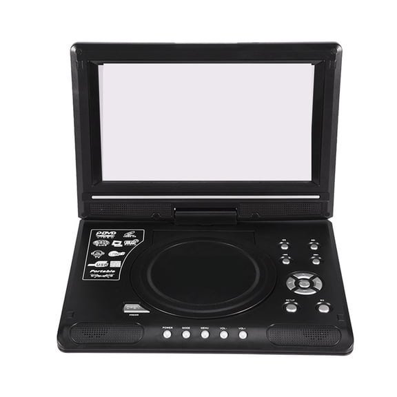 9.8 Inch Portable Mobile Dvd With Mini Tv Hd Player Built-In Rechargeable Battery Support Sd Card/USB Port/Dvd ,Media