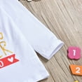 thumbnail image 6 of Toddler Girls T-Shirt Promoted to Big Sister Letters Print Kids Short Sleeve Tops Kids Girl Promoted To Big Sister 2021 Print Long Sleeve Crew Neck T-Shirt Top, 6 of 8