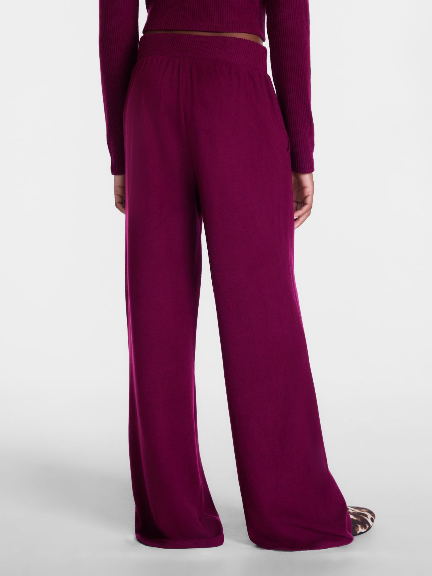 Weekend Academy Girls Knit Wide Leg Pants, Sizes 4-18