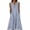 Blue, variant on Horkkom Maxi Dresses for Women Sleeveless Striped Print Summer Dresses Casual Loose Long Dresses with Pockets, S-2XL