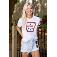 thumbnail image 3 of Arkansas Home State Pride Map Flag Men's Graphic T Shirt Tees Brisco Brands M, 3 of 4