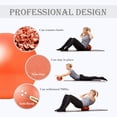 thumbnail image 3 of InnotechSC Pelota de Pilates 9", Pelota de Ejercicios Pequeña con Guía, Mini Pelota de Yoga para Pilates, Yoga, Entrenamiento Básico, Fisioterapia, Equilibrio, Estabilidad, Estiramiento, 3 of 7