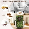 thumbnail image 5 of TSOVTHRID Dachshund Dog Shamrock Coin Print Recliner Slipcovers, Removable Non-Slip Lazyboy Covers Couch Chair Cover Reclining with Storage Pocket, Furniture Protector for St. Patrick's Day Decor, 5 of 7