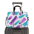 thumbnail image 2 of FORMRS 16" Laptop Bag Carrying Sleeve Case with Handle Travel Shoulder Briefcase, Purple Drawing, 2 of 8