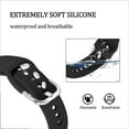 thumbnail image 4 of LEIXIUER 20mm 22mm Silicone Sport Bands For Samsung Galaxy watch 6 5 4 40/44mm/Active 2 3/Watch 6 4 Classic 43mm 47mm 42mm 46mm/Watch 3 45mm/Gear S3 S4 46mm Elastic Adjustable Sport Strap, 4 of 14
