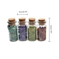 thumbnail image 2 of Chip Stone Set  Tumbled Stones  Wishing Bottles 15Pcs Mini Wishing Bottles Chip Stone Set  Tumbled Reiki Stones Collection Gift Home Decor, 2 of 8