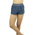 thumbnail image 3 of ToBeInStyle Women's Contrast Waistband Athletic Shorts, 3 of 4