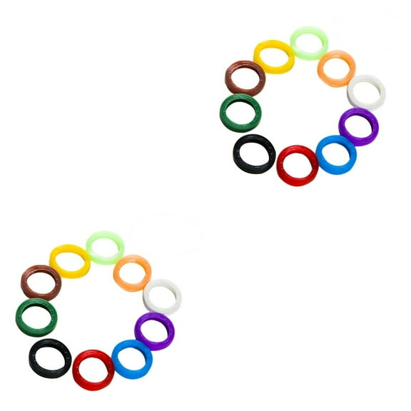 2 Pieces Key Identifiers Covers Caps for House Keys Accessories