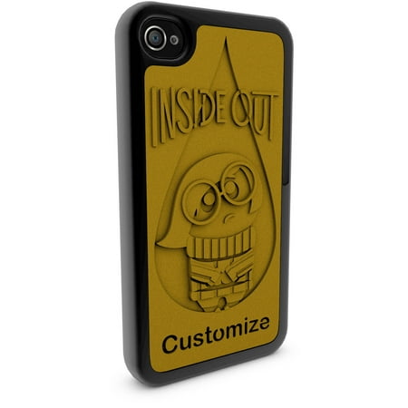Apple iPhone 4 and 4S 3D Printed Custom Phone Case - Disney/Pixar Inside Out - Sadness