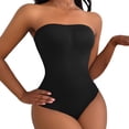 thumbnail image 3 of Bovxnpu Womens Strapless Seamless Bodysuits Shaping Top Bottoms, 3 of 9