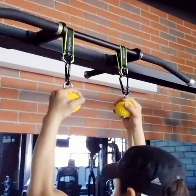 Escalada Pull Up Ball Hold Grips antideslizante Hand Grips entrenador de fuerza ejercitador para Pull Up Kettlebells Fitness