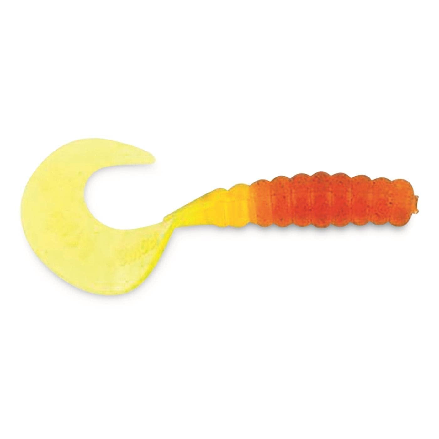 Berkley PowerBait Power Grubs Fishing Bait, Yellow
